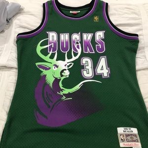 Mitchell and Ness Ray Allen 1996-1997 stitched jersey